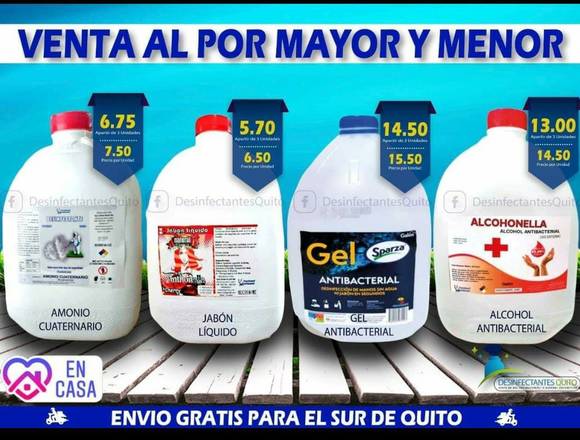 productos de desinfeccion