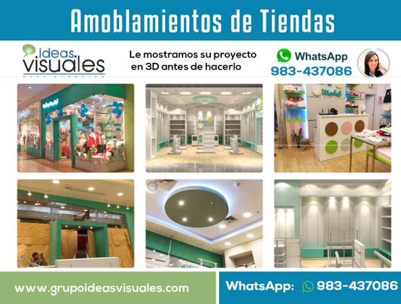 Amueblamientos de Tiendas Grupo Ideas Visuales