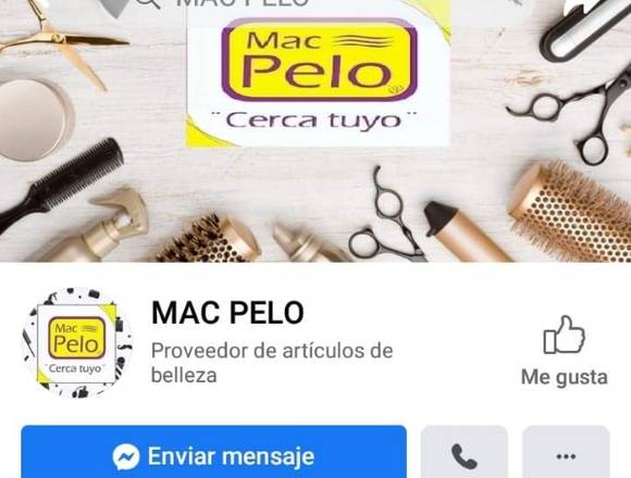 MAC PELO encontraras  articulos de peluqueria,etc