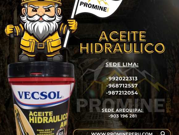 ACEITE HIDROLINA GRADO 68-PROMINE PERU
