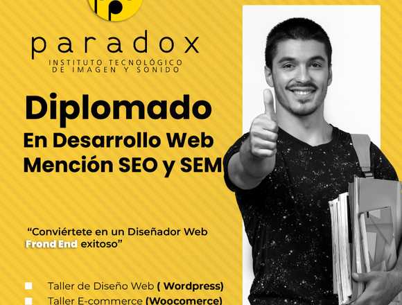  Diplomado en Desarrollo Web mención en SEO y SEM