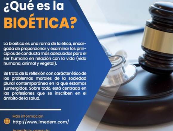 ¿Qué es la Bioética?