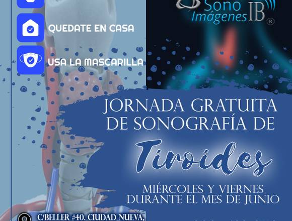 JORNADA GRATUITA DE SONOGRAFIA DE TIROIDES 