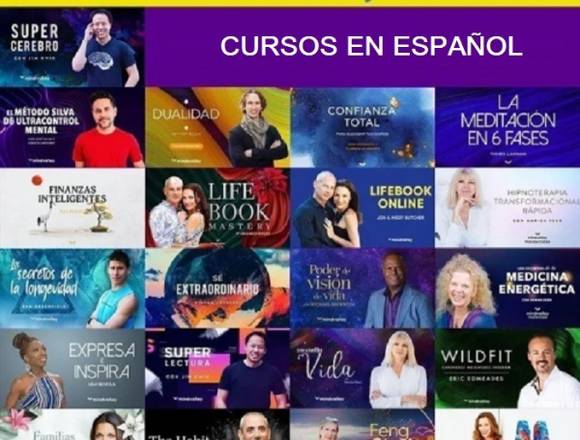 Pack de 36 cursos de Mindvalley, super cerebro