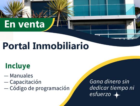 Venta de portal inmobiliario