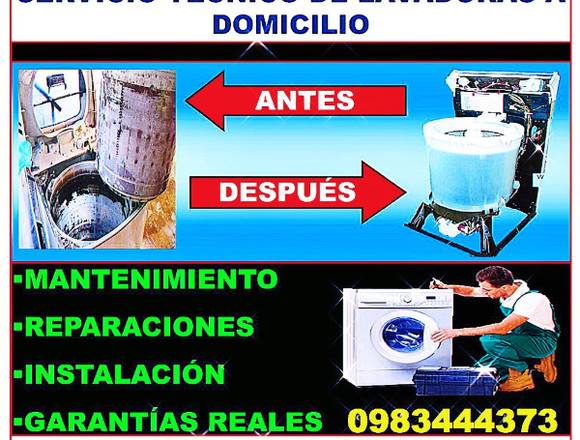 servicio técnico de lavadoras a domicilio 