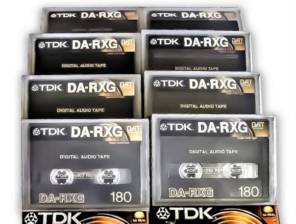 CINTAS DAT de 180 Minutos. TDK DA-RXG 180.