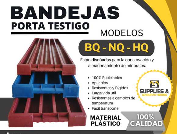 BANDEJAS MODELO HQ-PQ-NQ-BQ (CALIDAD)