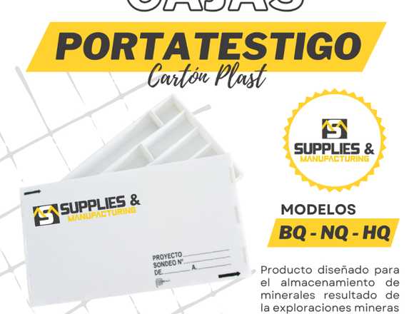 SUMINISTROS INDUSTRIALES CAJAS PORTATESTIGOS