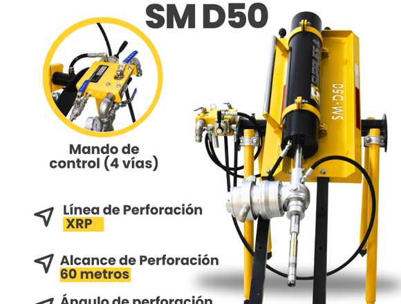 PERFORADORA DIAMANTIA PACKDRILL SM D50 (MINERÍA)