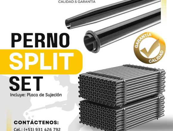  PERNOS SPLIT SET (PRODUCTOS MINEROS)