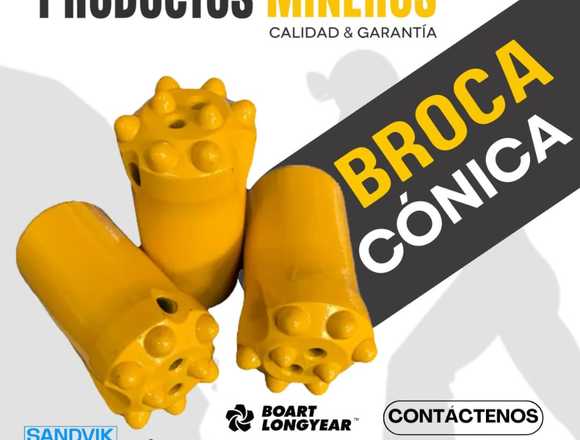 BROCA CÓNICA (PRODUCTOS MINEROS)