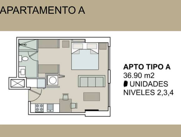 Apartamento disponible en MERAKI zona 14 Tipo A