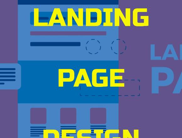 100% professional and original landing page design
