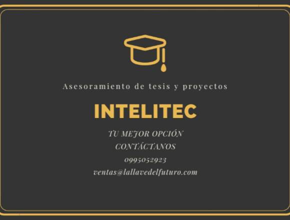 Intelitec, asesoría en tesis y proyectos