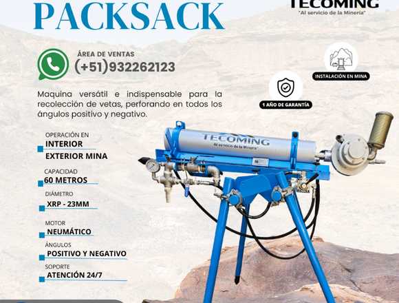 Packsack TMG 50 Equipo Neumático de Exploración