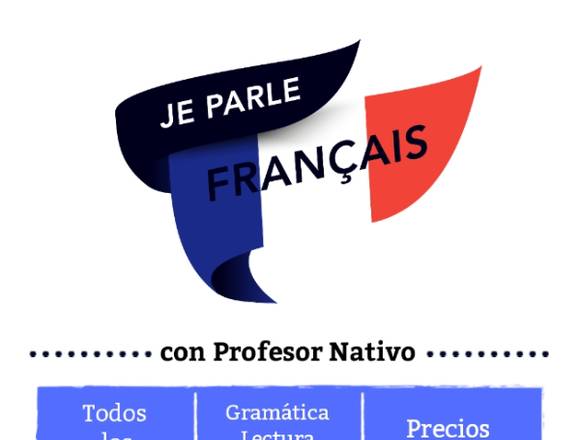 Clases de francés  en línea por zoom 