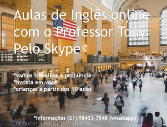 Aulas de Inglês online