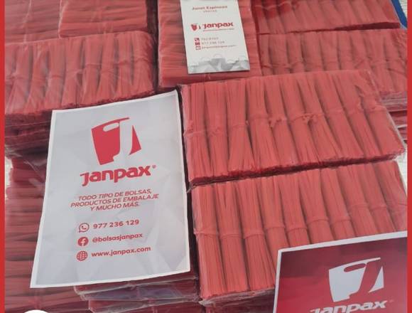 AMARRES PLASTIFICADOS PARA BOLSAS 