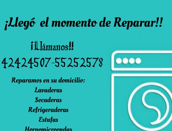 REPARACIÓN Y MANTENIMIENTO DE ELECTRODOMÉSTICOS