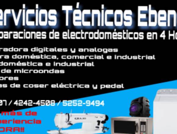 SERVICIOS  EN REPARACIÓN DE ELECTRODOMÉSTICOS.