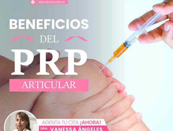 ¡Dolores ARTICULARES CON ‼PRP‼