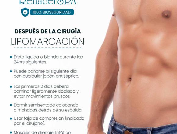 Marca los músculos abdominales.