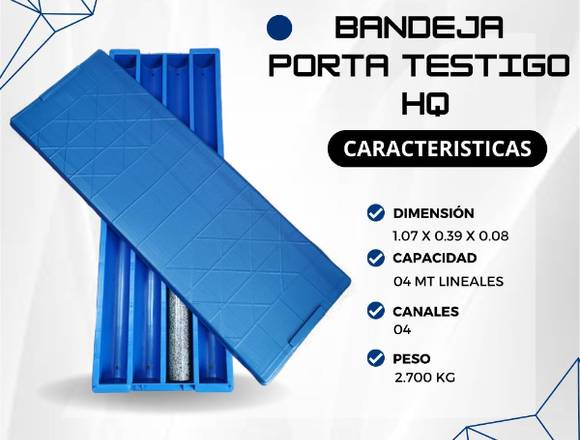  BANDEJA PORTATESTIGO HQ/MINERIA/TECOMING AREQUIPA