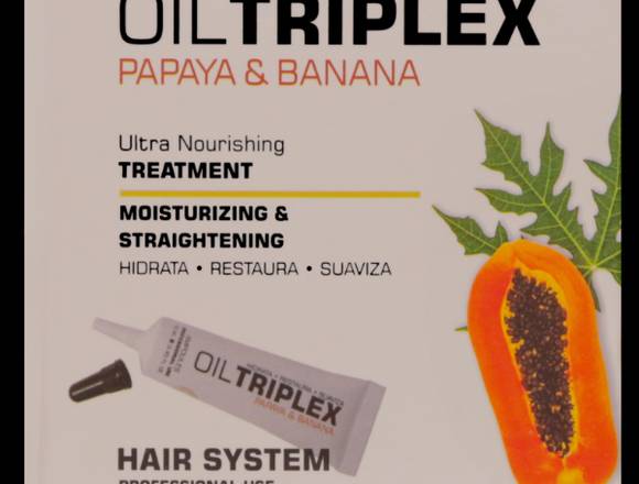 Oiltriplex Ampollas Papaya & Banana