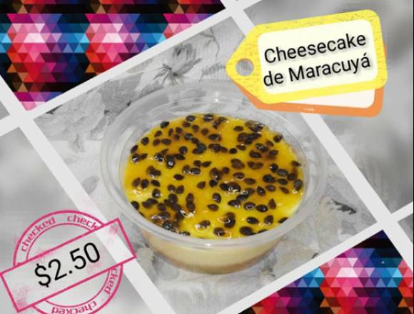 Cheesecake de Maracuyá