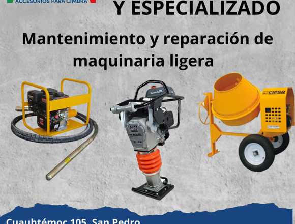 REPARACION DE MAQUINARIA LIGERA EN DFAC