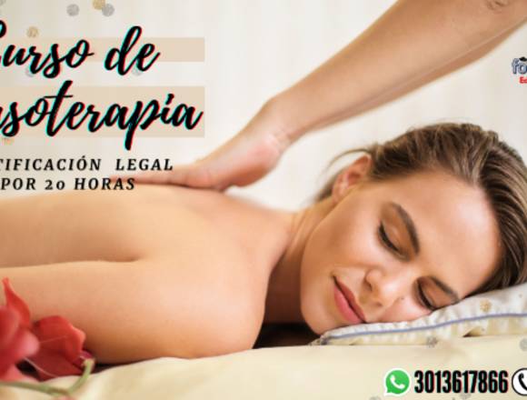 ¡Curso de masoterapia en Medellín!