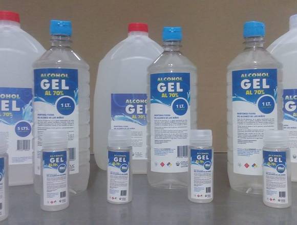 alcohol gel amonio cuaternario cloro gel