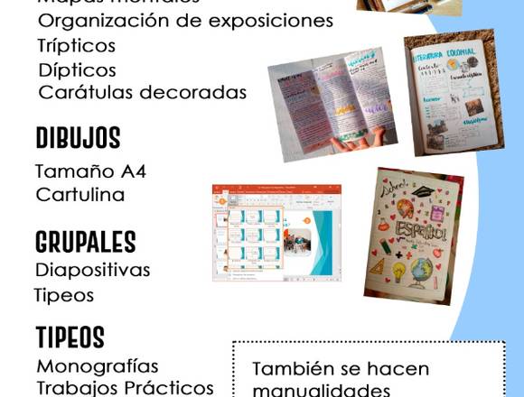 Tareas Escolares y manualidades