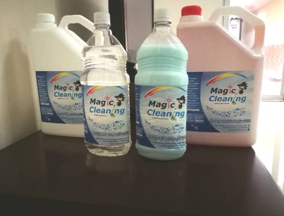 Detergentes y productos de limpieza Magic Clean