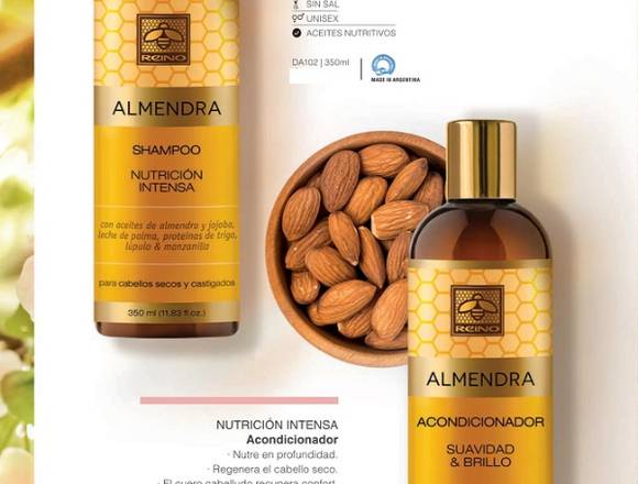 Acondicionador-nutrición intensa  almendra-unisex