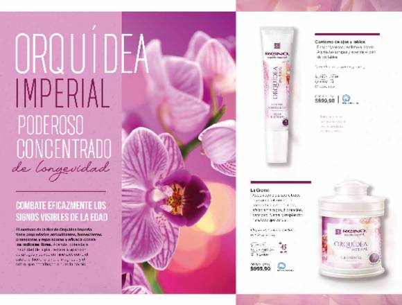  crema para el contorno de ojos y labios- orquidea