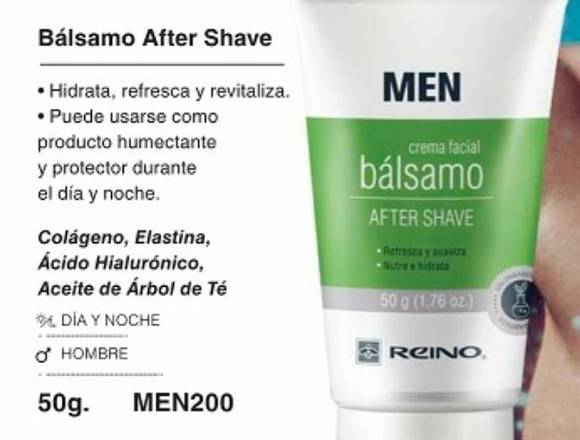 Crema facial Balsamo para hombres-after shave