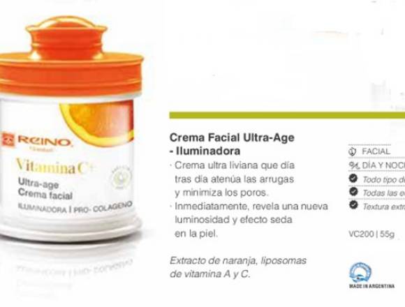 Crema iluminadora con vitamina c-todo tipo de piel