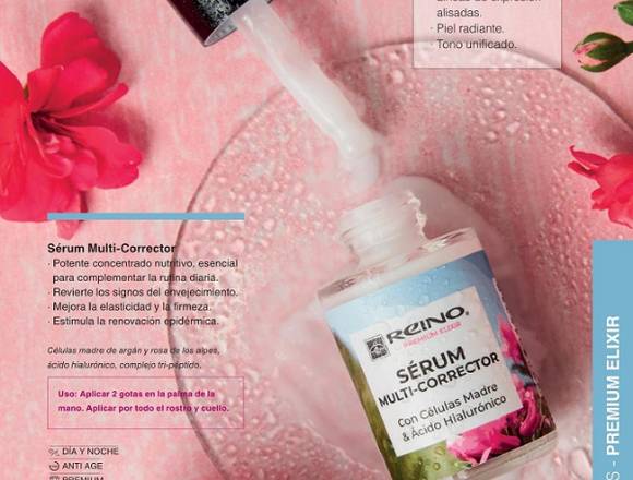 Crema serum multi corrector-textura liviana