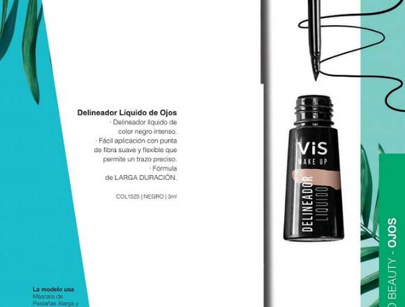 Delineador liquido para ojos-larga duración