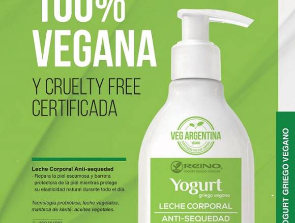 Leche corporal vegana- anti sequedad- unisex