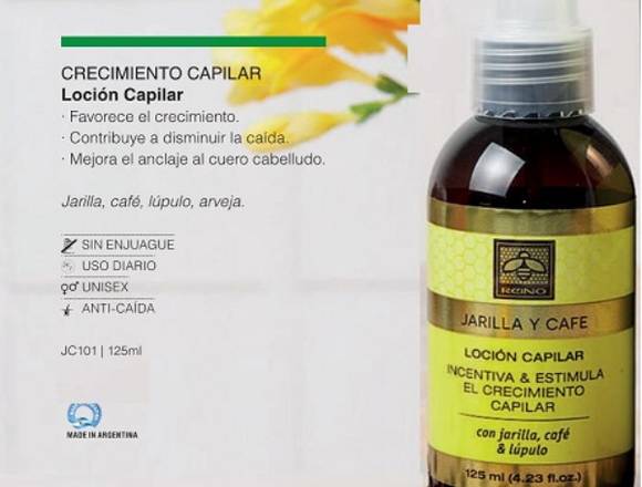 Loción capilar para el crecimiento del cabello