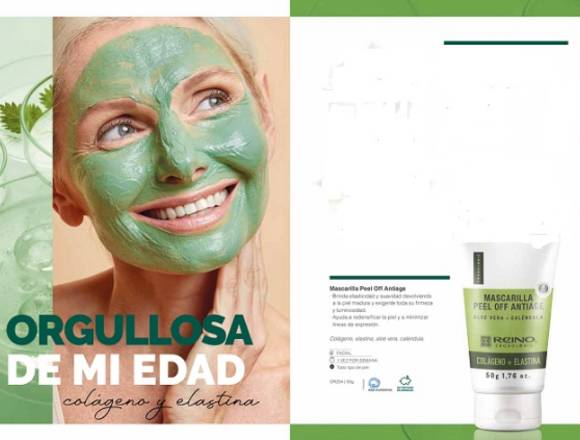 Mascarilla  colágeno anti age-brinda suavidad