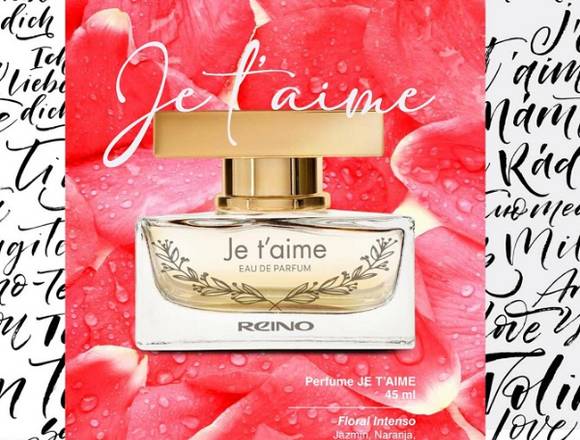 Perfume Je T’AIME – floral intenso