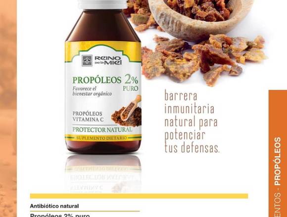  Protector  para tus defensas Propoleo  vit c