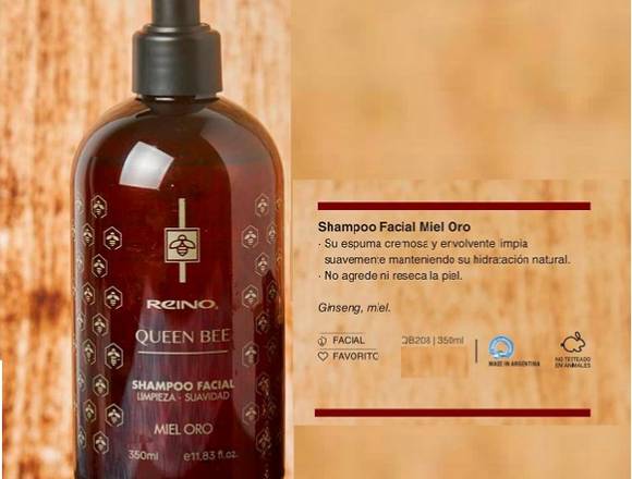 Shampoo para el rostro- suavidad  limpieza