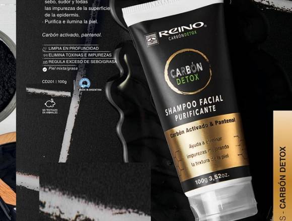 Shampoo facial purifica unisex Limpieza profunda
