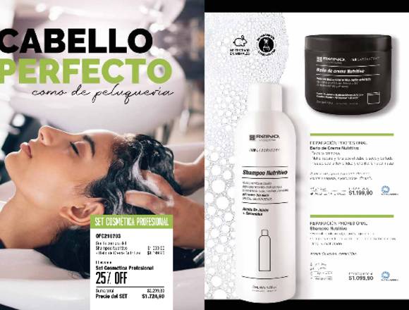 Shampoo nutritivo-reparacion profesional