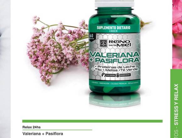 Valeriana  paciflora conciliar el sueño-antiestres